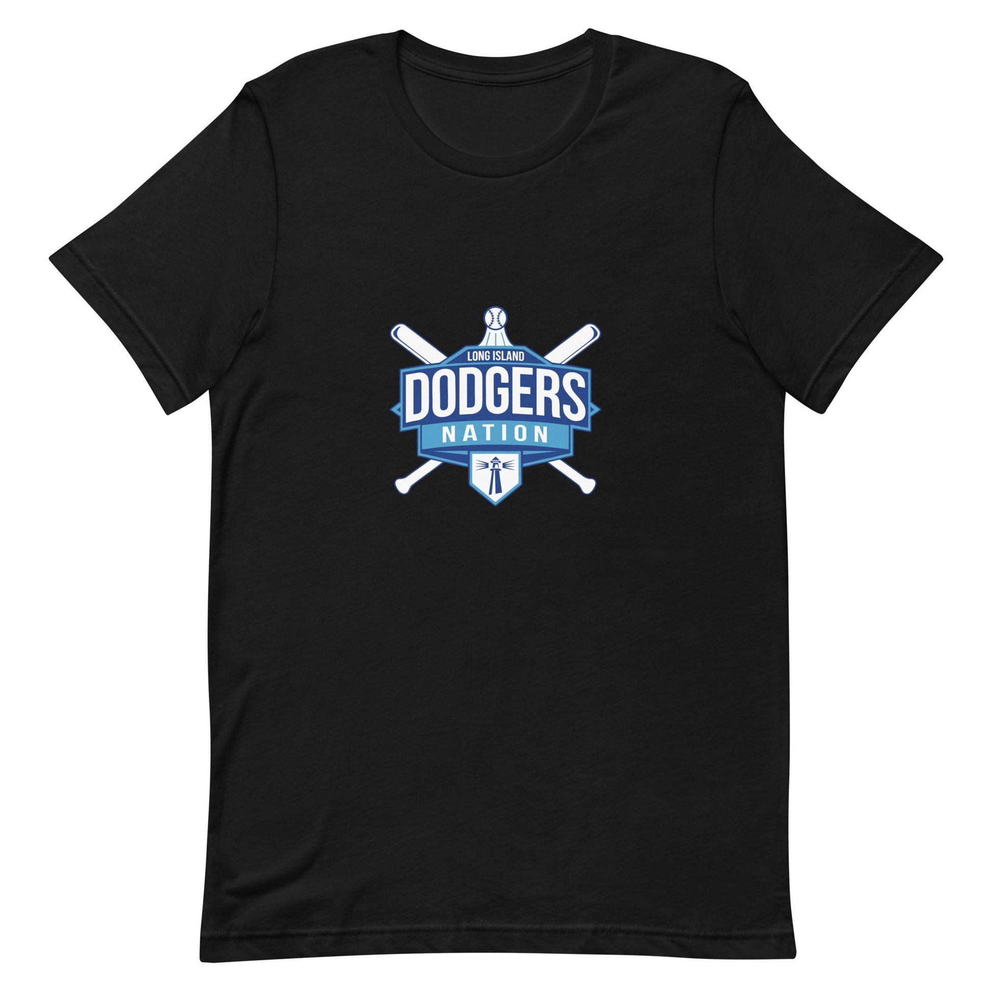 Performance | Women's Relaxed T Shirt | LI Dodgers Nation | Varsity Crest Logo