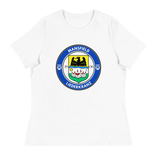 Performance | Women's Relaxed T Shirt | Liederkranz Soccer Club | Badge Logo
