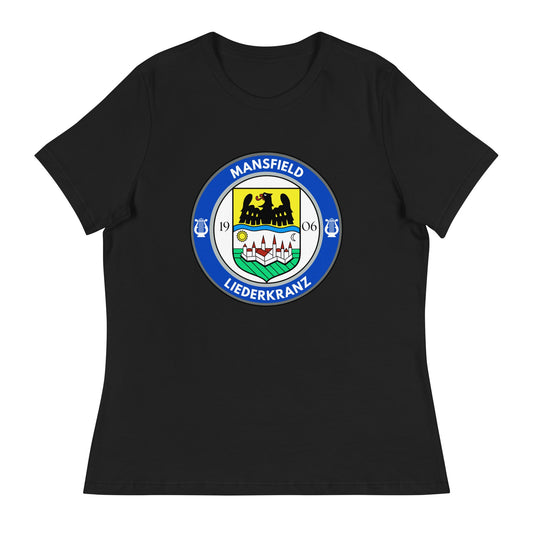 Performance | Women's Relaxed T Shirt | Liederkranz Soccer Club | Badge Logo