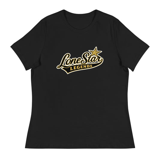 Performance | Women's Relaxed T Shirt | Lone Star legends | Script Logo