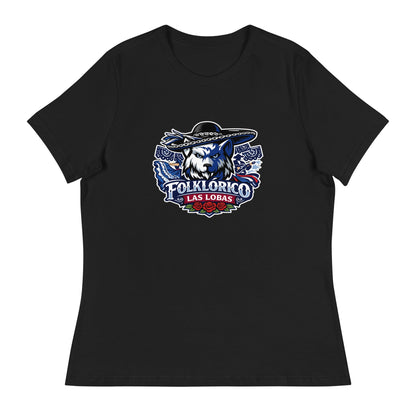 Performance | Women's Relaxed T Shirt | Los Lobitos | Las Lobas Logo