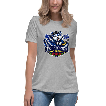 Performance | Women's Relaxed T Shirt | Los Lobitos | Los Lobitos Logo