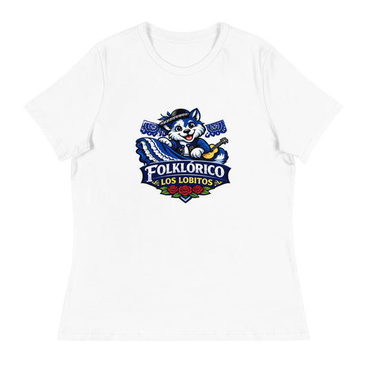 Performance | Women's Relaxed T Shirt | Los Lobitos | Los Lobitos Logo