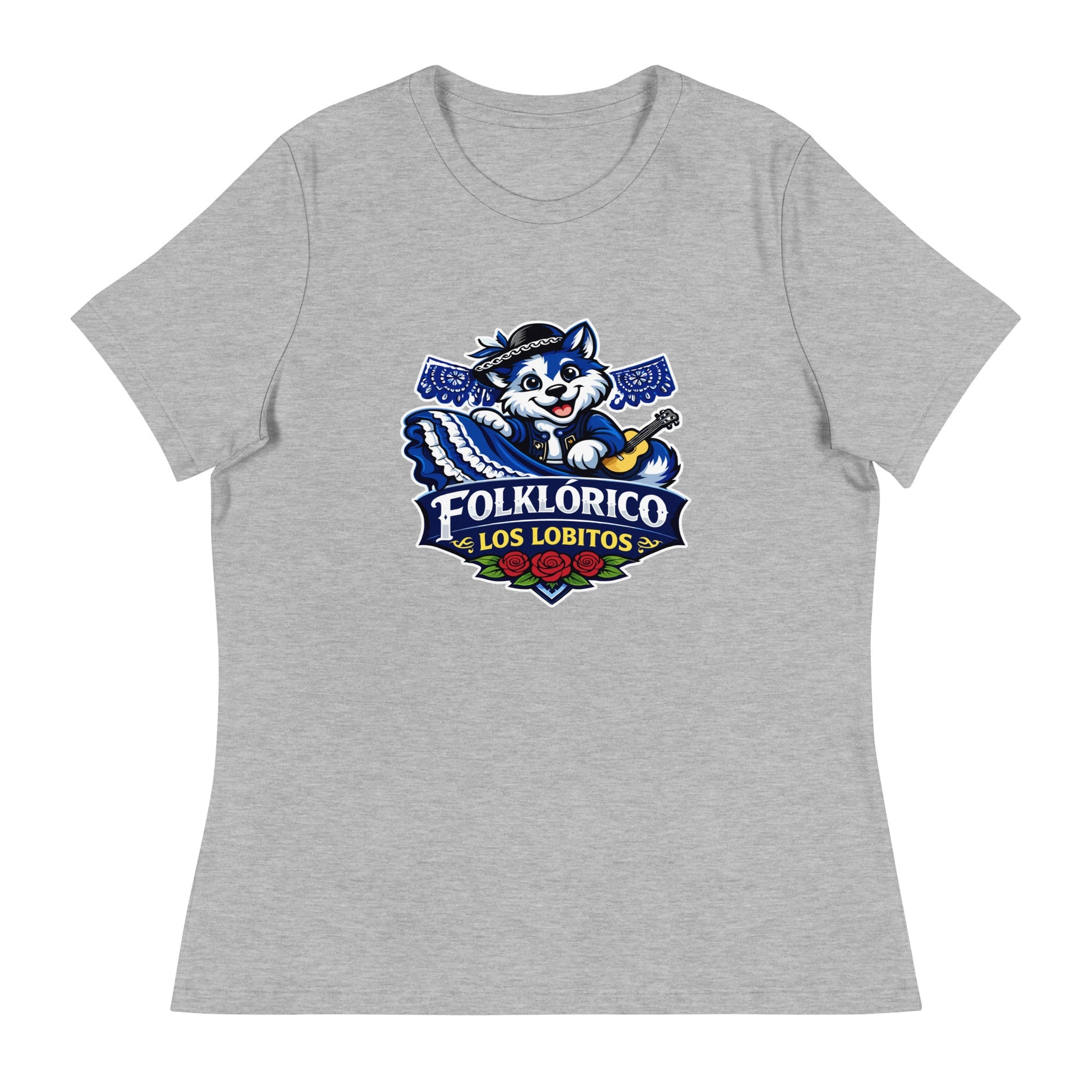 Performance | Women's Relaxed T Shirt | Los Lobitos | Los Lobitos Logo