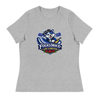 Performance | Women's Relaxed T Shirt | Los Lobitos | Los Lobitos Logo