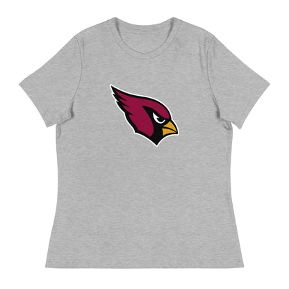 Performance | Women's Relaxed T Shirt | Lowell W Lacrosse | Redwing Mascot Logo