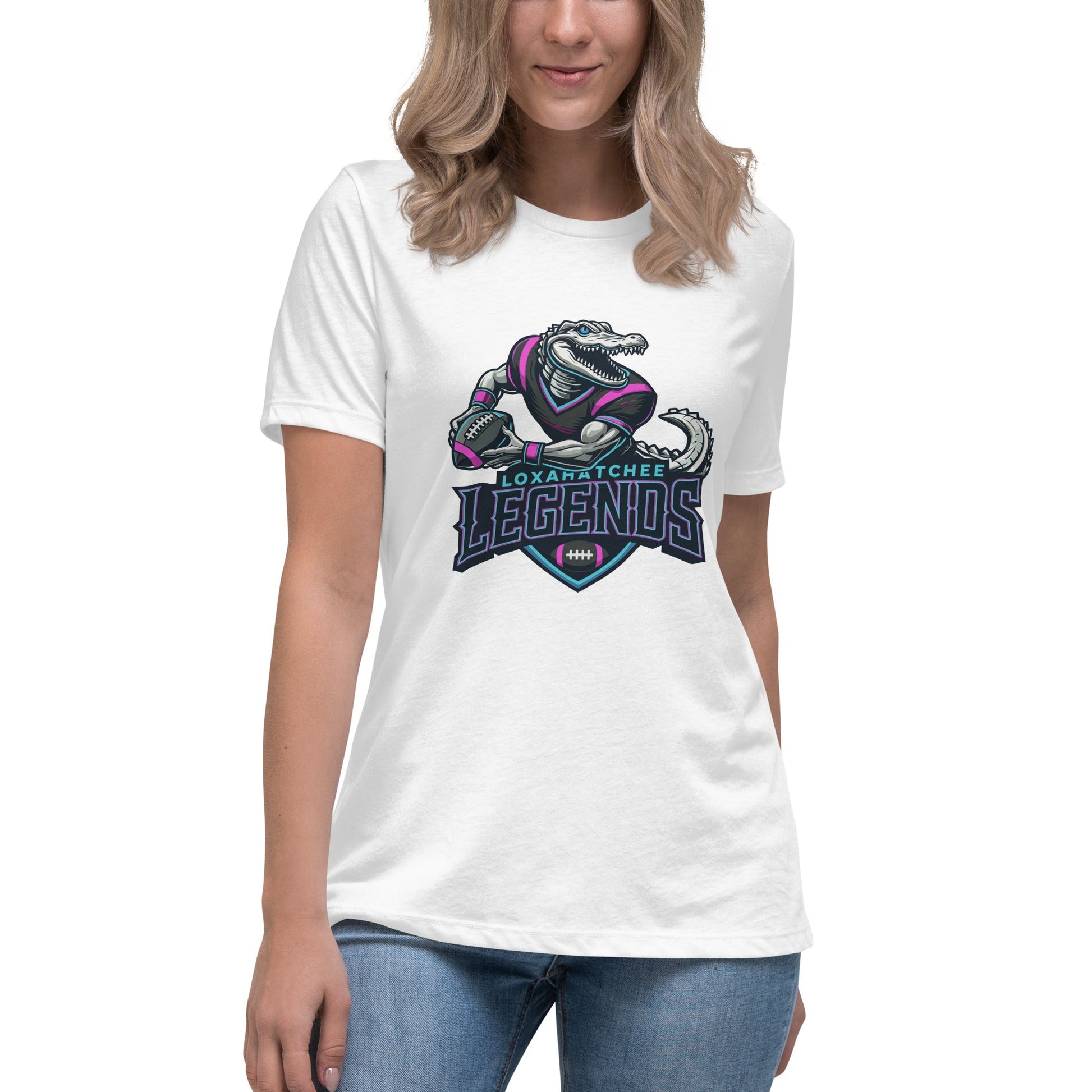 Performance | Women's Relaxed T Shirt | Lox Legends | Gator Logo