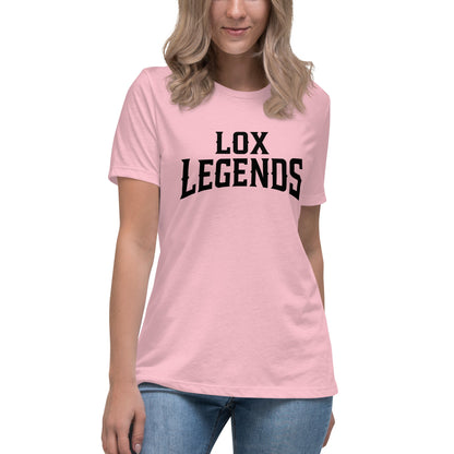 Performance | Women's Relaxed T Shirt | Lox Legends | Script Logo