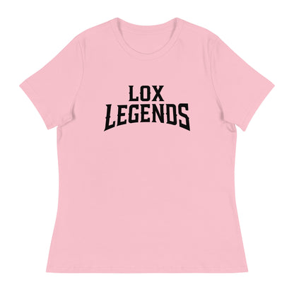 Performance | Women's Relaxed T Shirt | Lox Legends | Script Logo