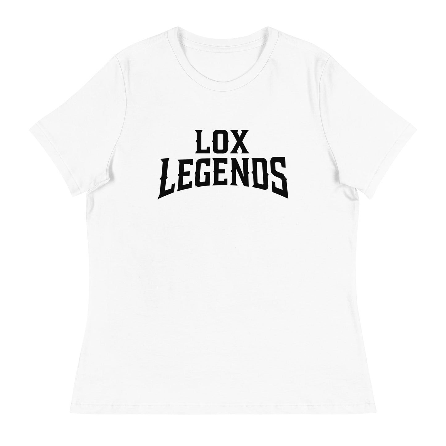 Performance | Women's Relaxed T Shirt | Lox Legends | Script Logo