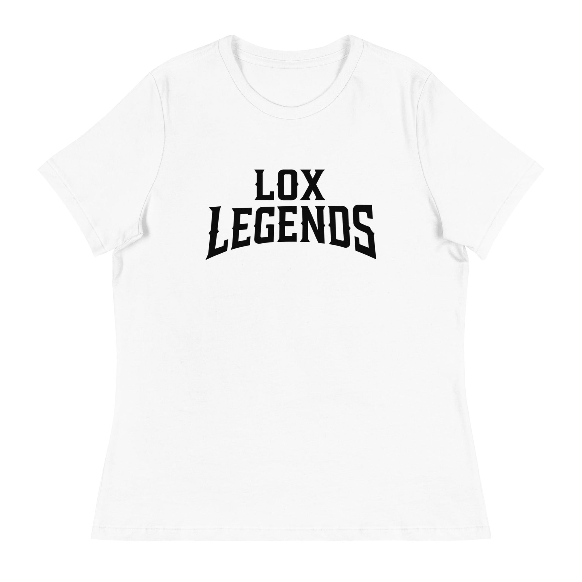 Performance | Women's Relaxed T Shirt | Lox Legends | Script Logo