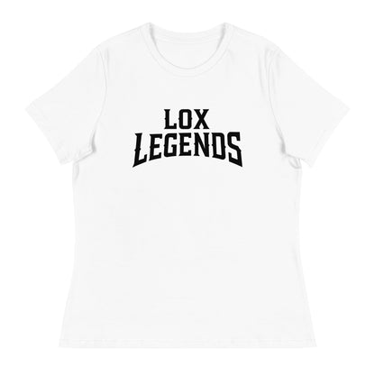 Performance | Women's Relaxed T Shirt | Lox Legends | Script Logo