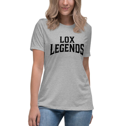 Performance | Women's Relaxed T Shirt | Lox Legends | Script Logo