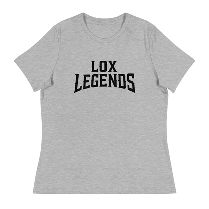 Performance | Women's Relaxed T Shirt | Lox Legends | Script Logo