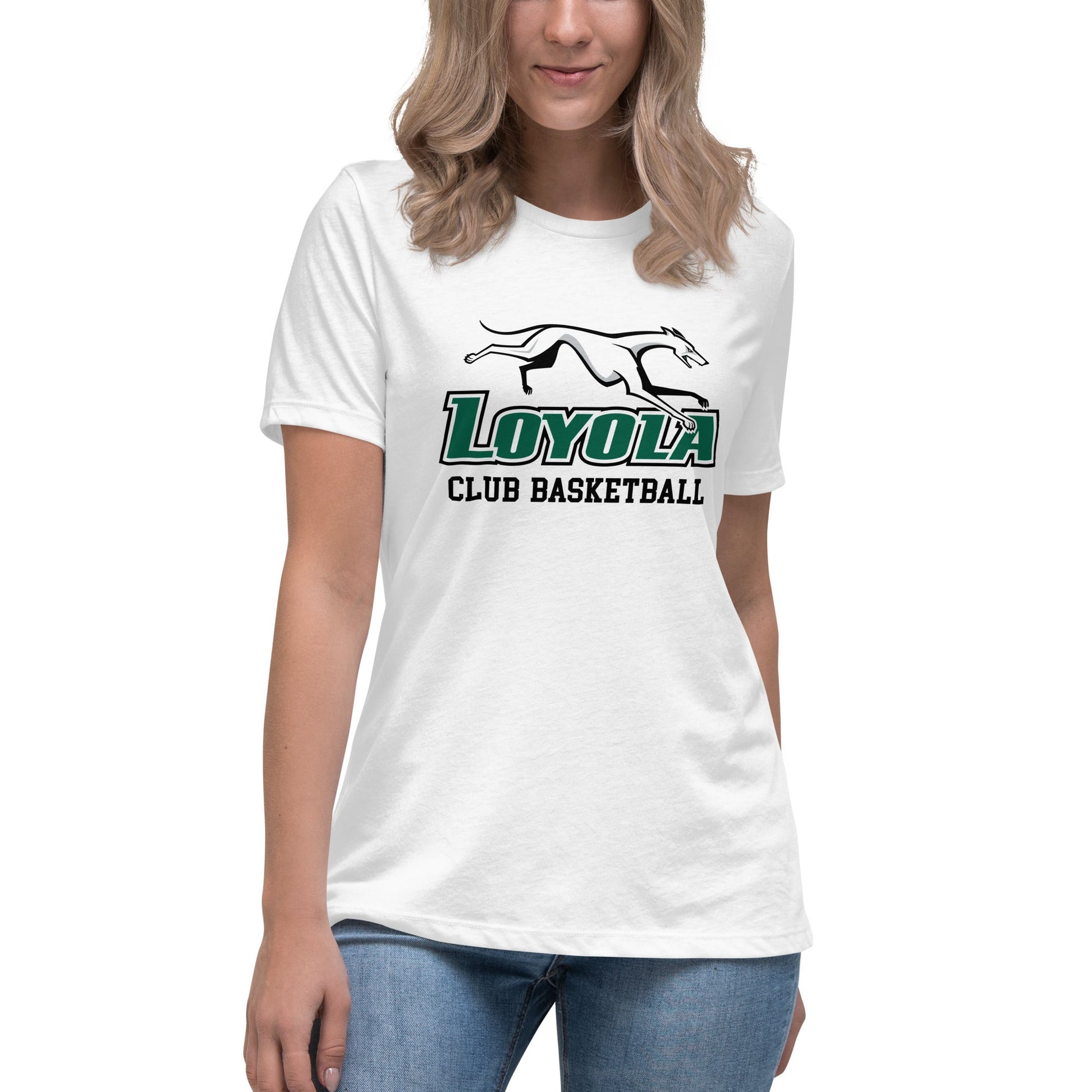 Performance | Women's Relaxed T Shirt | Loyola MD Club Basketball | Alt Logo