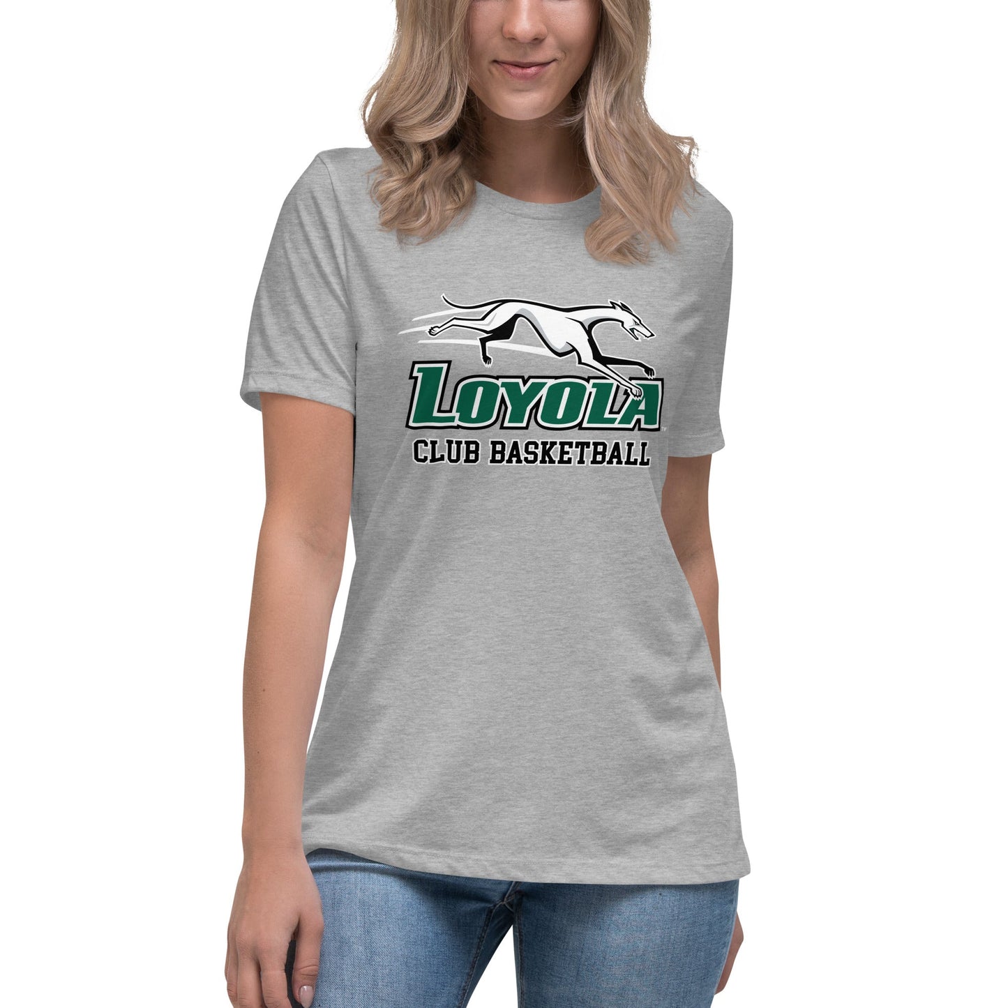 Performance | Women's Relaxed T Shirt | Loyola MD Club Basketball | Alt Logo
