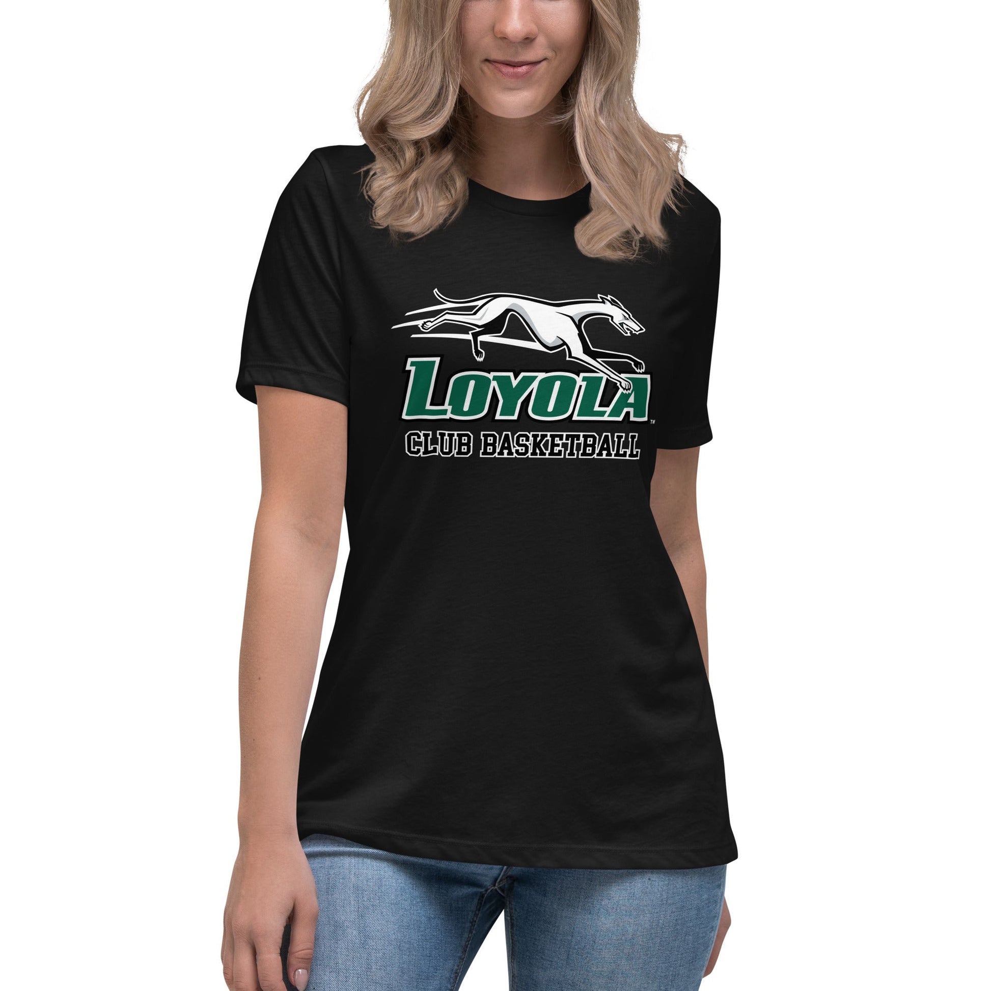 Performance | Women's Relaxed T Shirt | Loyola MD Club Basketball | Alt Logo