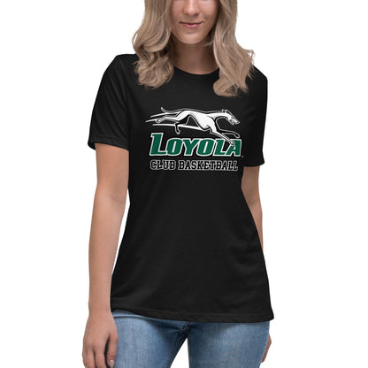 Performance | Women's Relaxed T Shirt | Loyola MD Club Basketball | Alt Logo