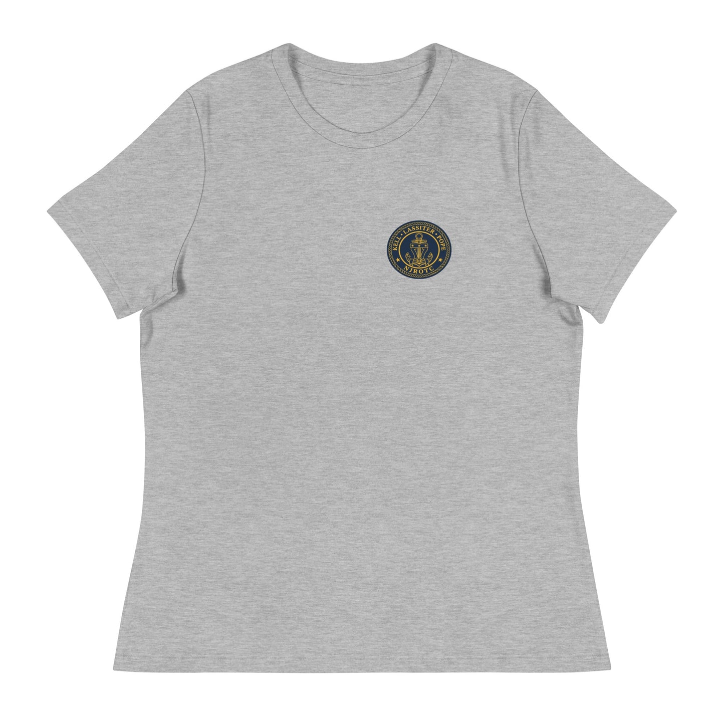 Performance | Women's Relaxed T Shirt | LPK NJROTC | Emblem Logo