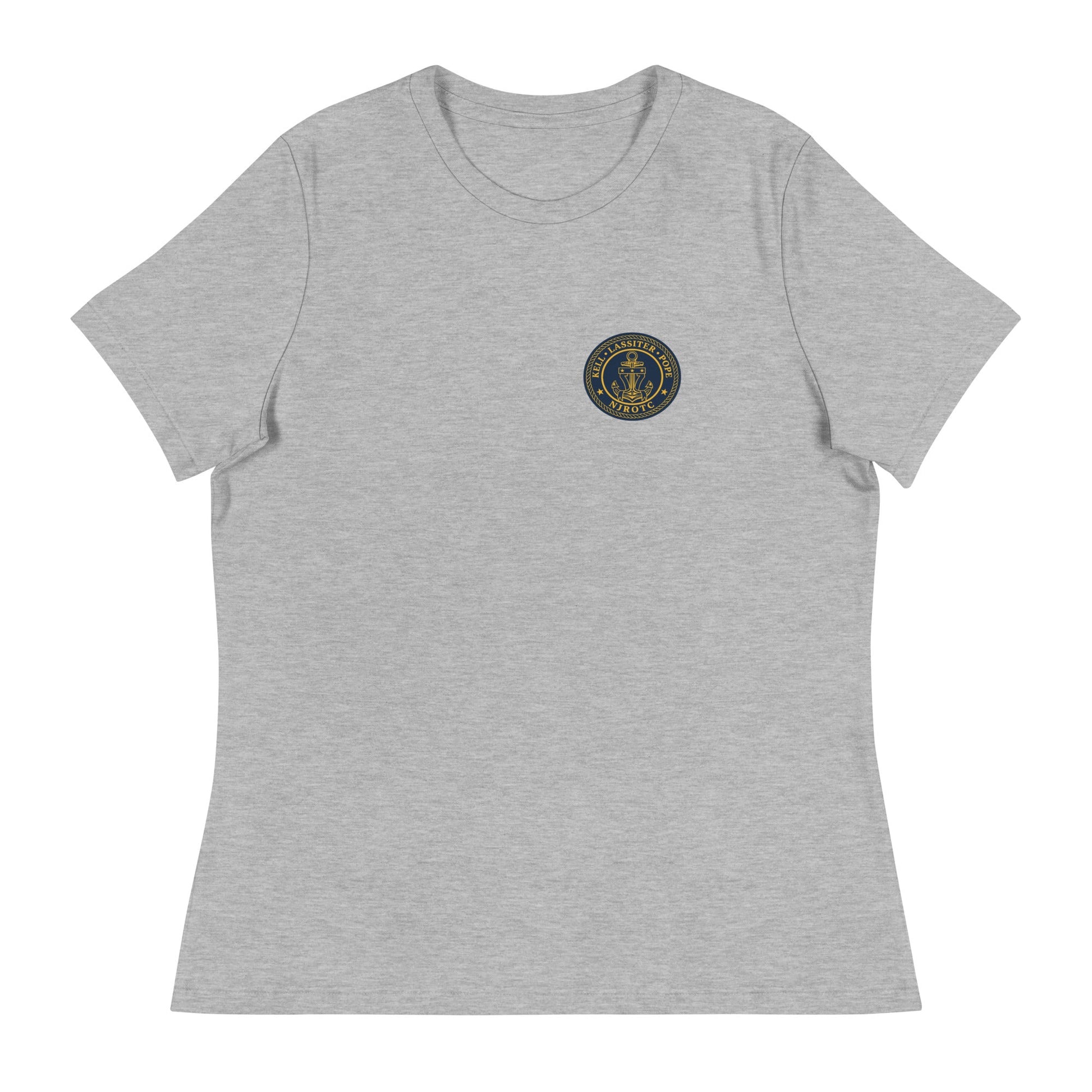 Performance | Women's Relaxed T Shirt | LPK NJROTC | Emblem Logo