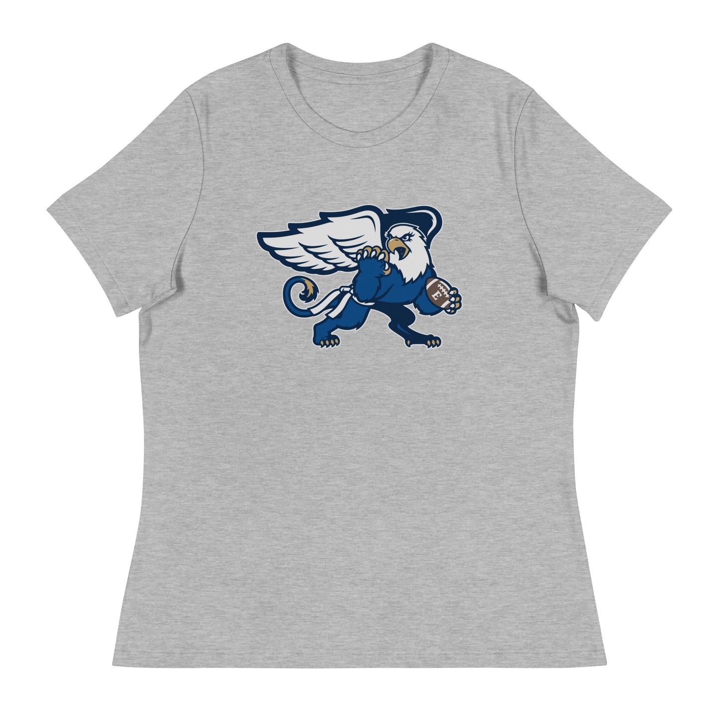 Performance | Women's Relaxed T Shirt | LWE Flag Football | Emblem Logo