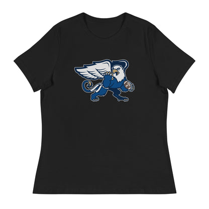 Performance | Women's Relaxed T Shirt | LWE Flag Football | Emblem Logo
