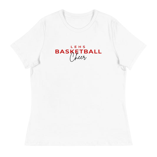 Performance | Women's Relaxed T Shirt | Lynn English Cheerleading | Bulldogs Basketball Logo