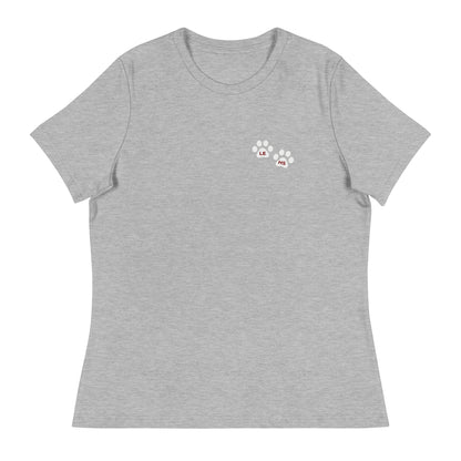 Performance | Women's Relaxed T Shirt | Lynn English Cheerleading | Paws Logo