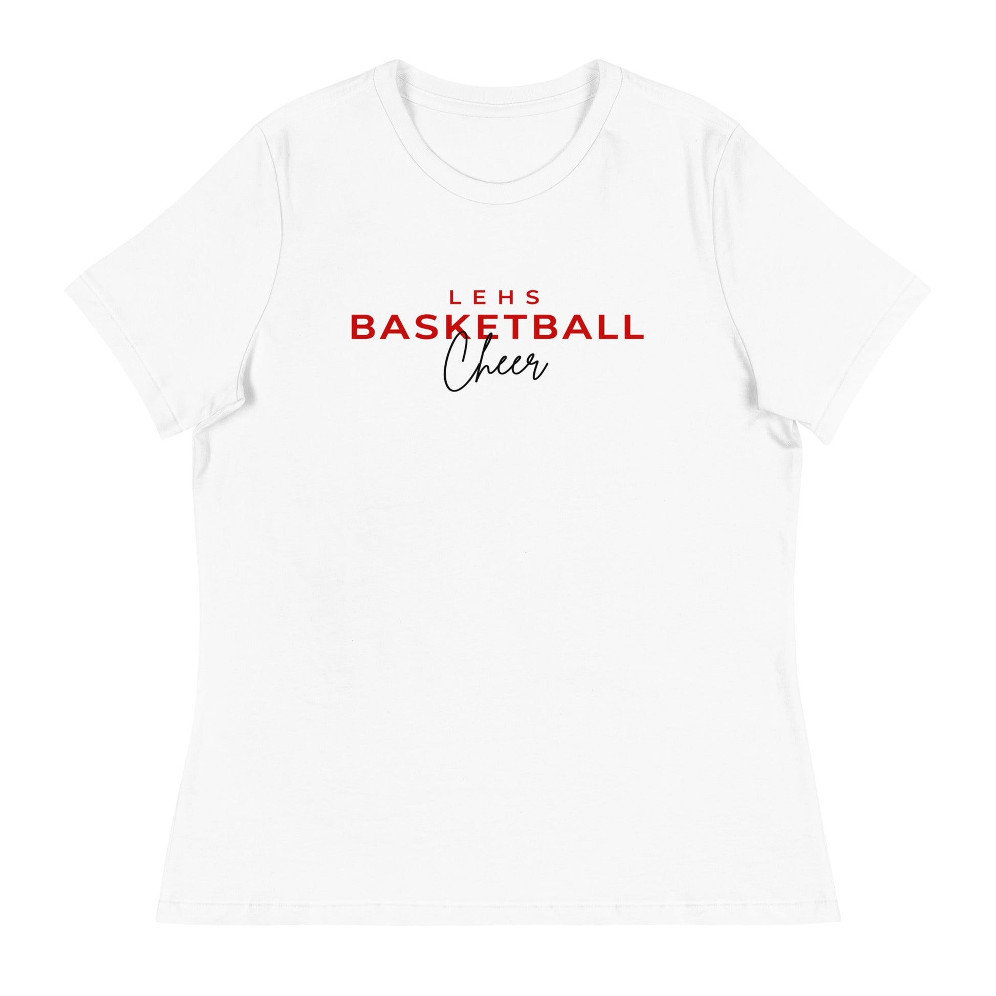 Performance | Women's Relaxed T Shirt | Lynn English Cheerleading | Script Logo