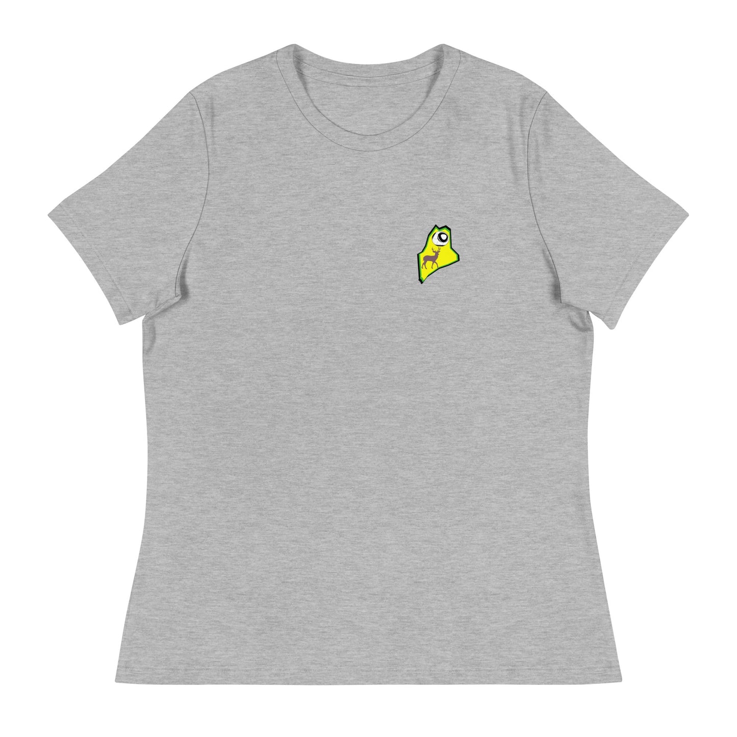 Performance | Women's Relaxed T Shirt | Maine Soccer Development | Pocket Logo