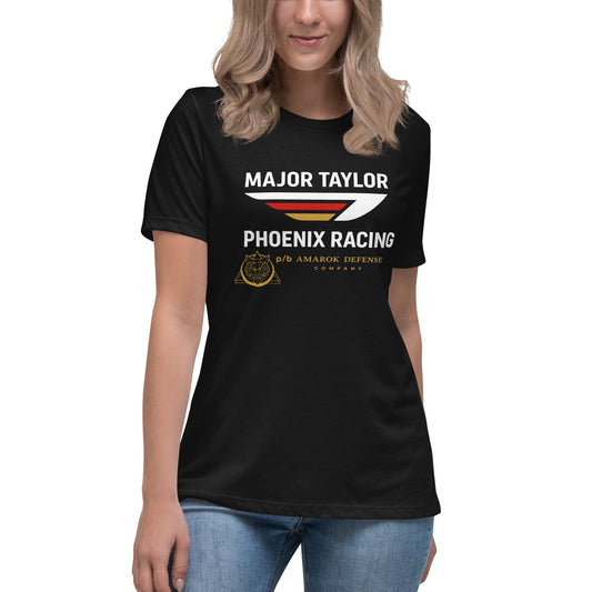 Performance | Women's Relaxed T Shirt | Major Taylor Phoenix Racing p/b Amarok Defense Company
