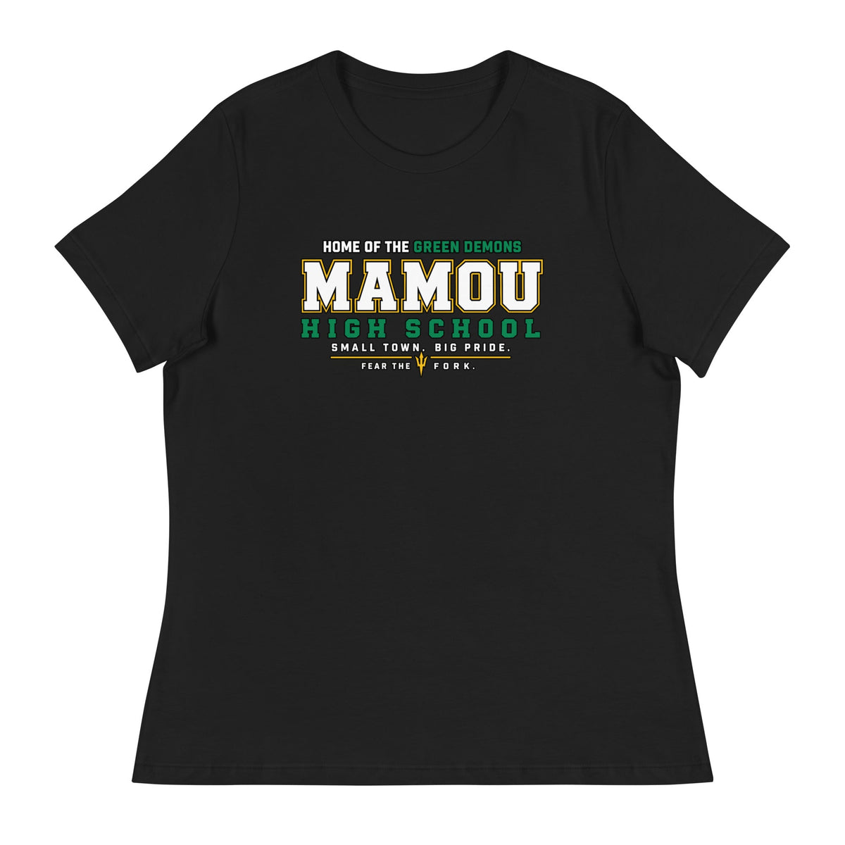 Performance | Women's Relaxed T Shirt | Mamou High School | Vanguard Logo