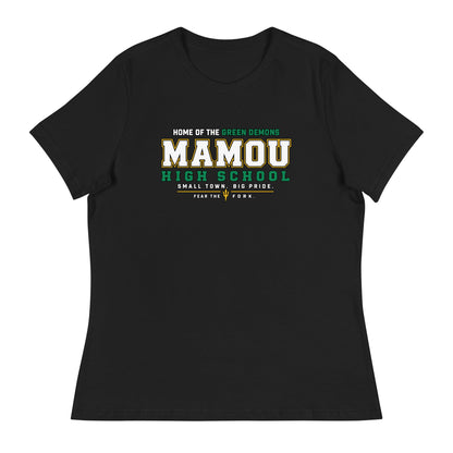 Performance | Women's Relaxed T Shirt | Mamou High School | Vanguard Logo