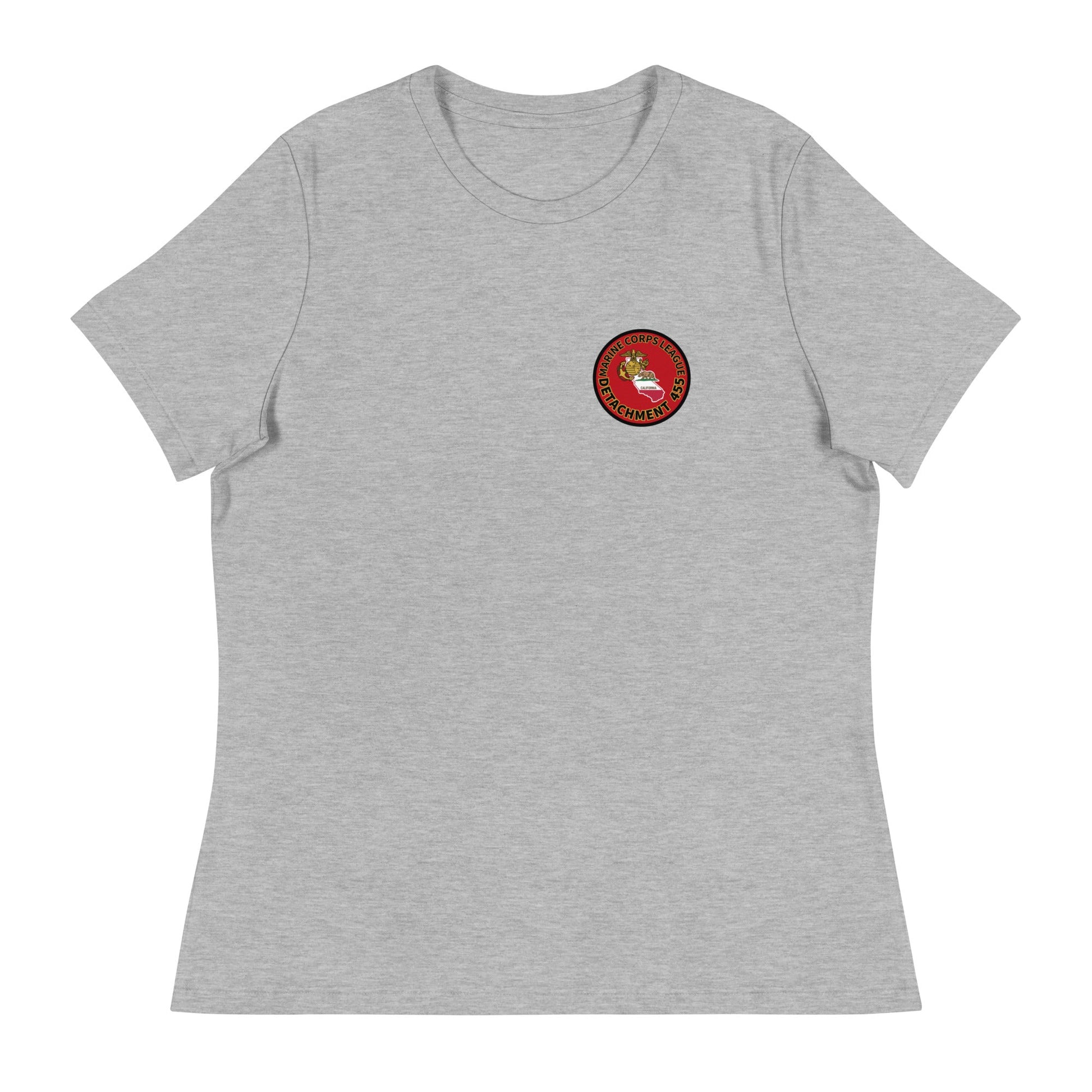 Performance | Women's Relaxed T Shirt | Marine Corps League kings County Det 455 | Badge Logo