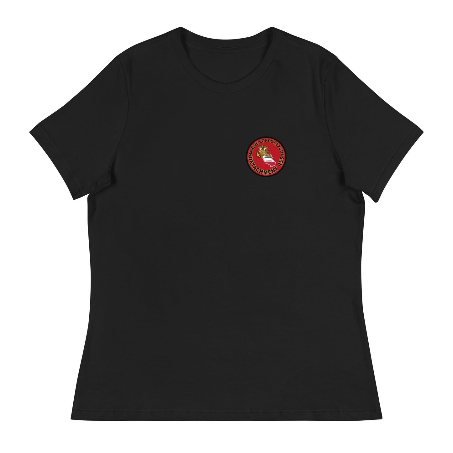 Performance | Women's Relaxed T Shirt | Marine Corps League kings County Det 455 | Badge Logo
