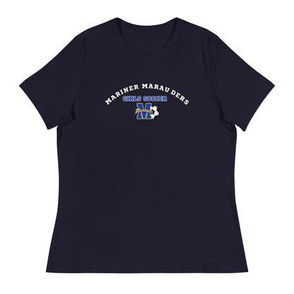 Performance | Women's Relaxed T Shirt | Mariner girls soccer | Crest Logo
