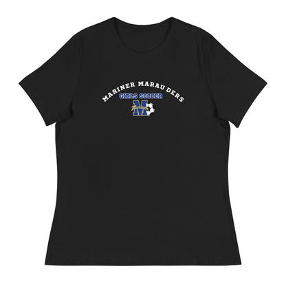 Performance | Women's Relaxed T Shirt | Mariner girls soccer | Crest Logo