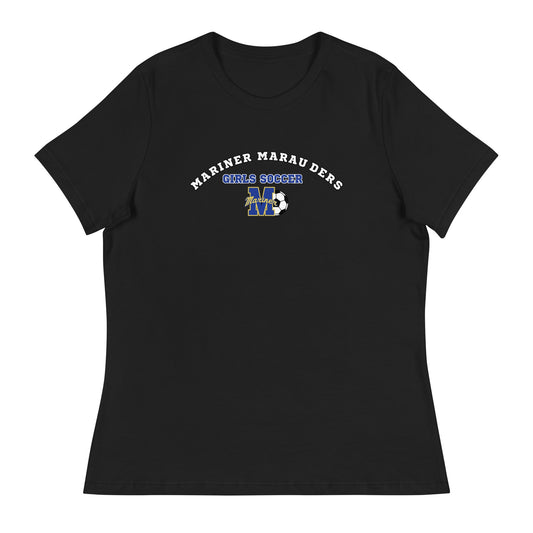 Performance | Women's Relaxed T Shirt | Mariner girls soccer | Crest Logo