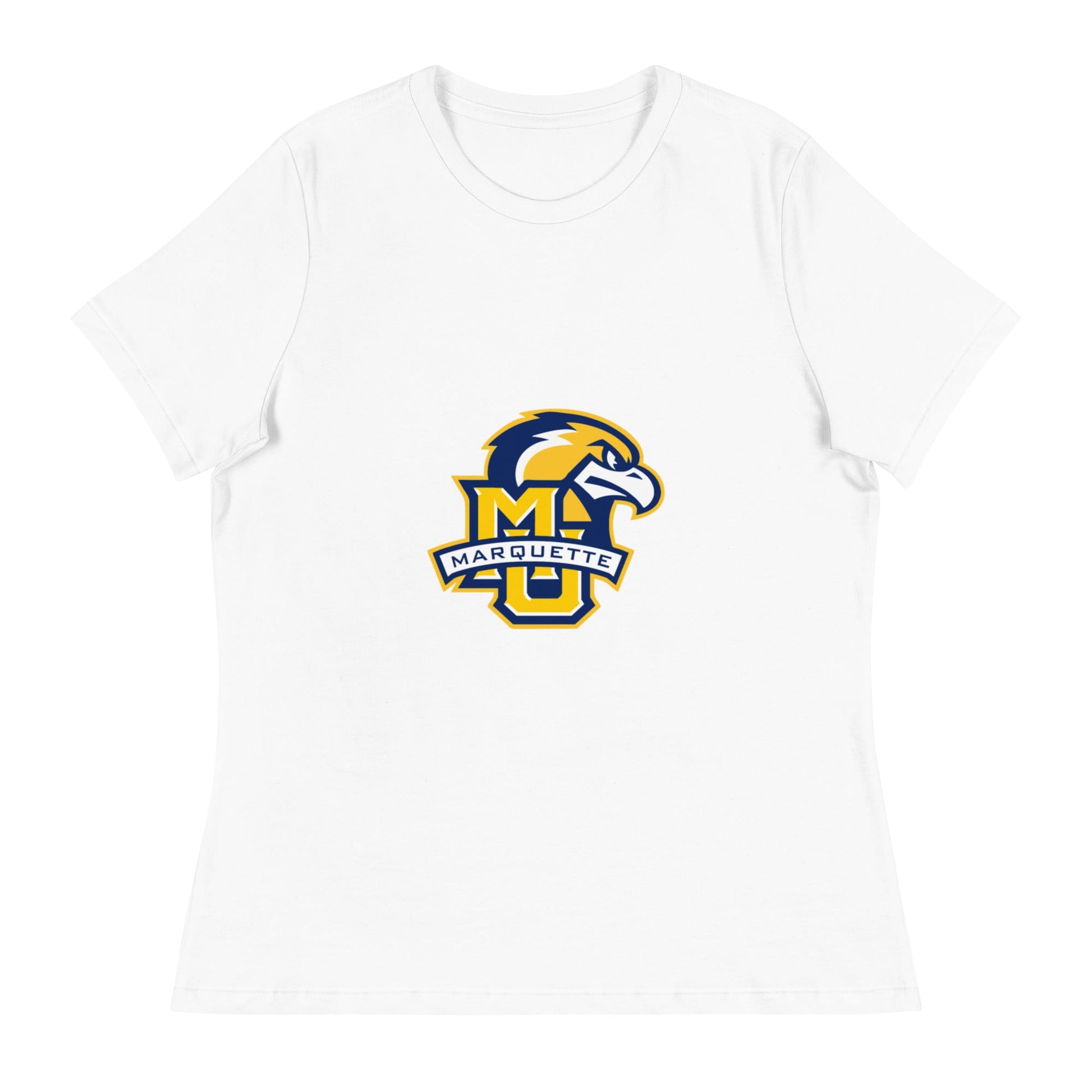 Performance | Women's Relaxed T Shirt | Marquette University Women's Hockey | Eagle Crest Logo