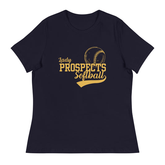 Performance | Women's Relaxed T Shirt | Marucci Prospects | Emblem Logo