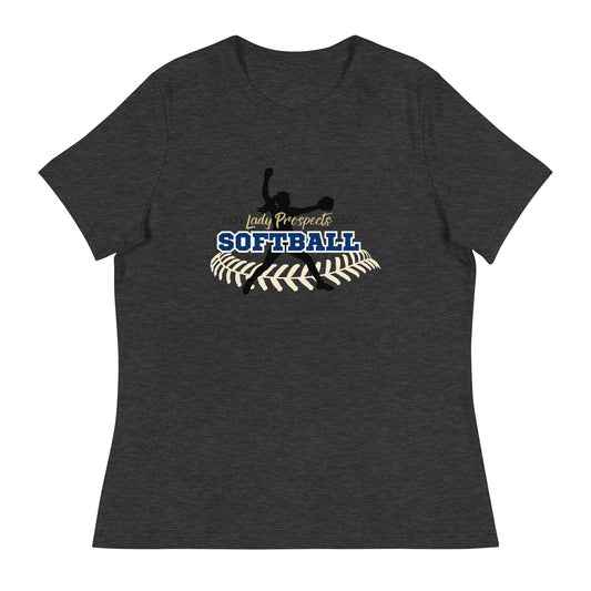 Performance | Women's Relaxed T Shirt | Marucci Prospects | Fastpitch Crest Logo