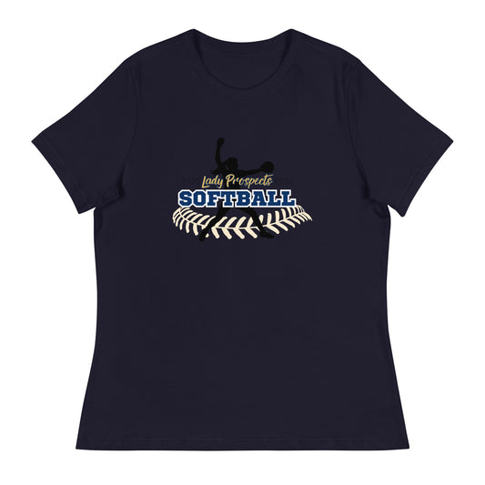 Performance | Women's Relaxed T Shirt | Marucci Prospects | Fastpitch Crest Logo