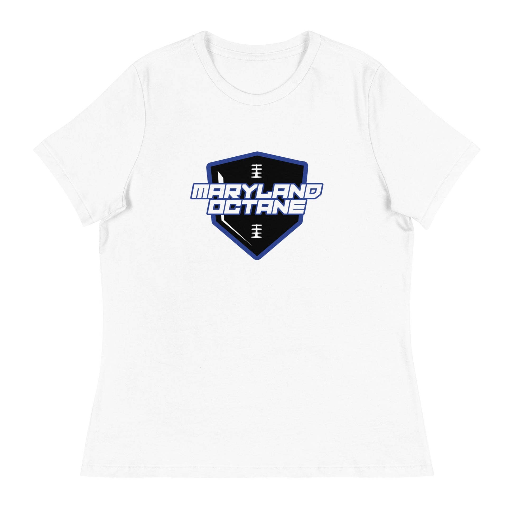 Performance | Women's Relaxed T Shirt | Maryland 97 Octane | Shield Logo