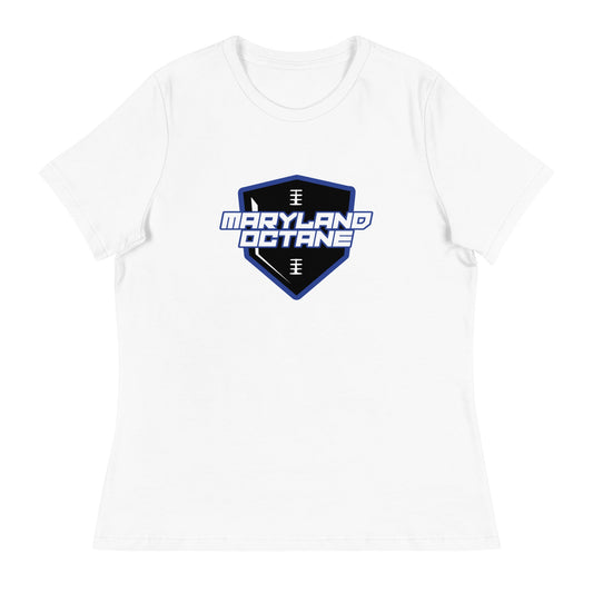 Performance | Women's Relaxed T Shirt | Maryland 97 Octane | Shield Logo
