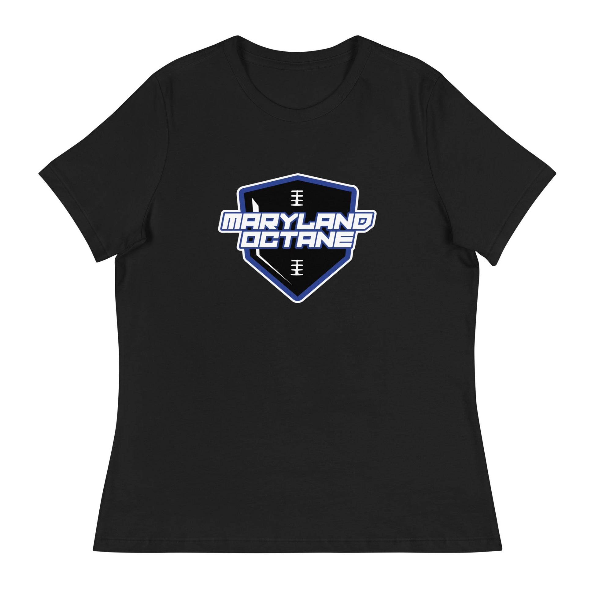 Performance | Women's Relaxed T Shirt | Maryland 97 Octane | Shield Logo