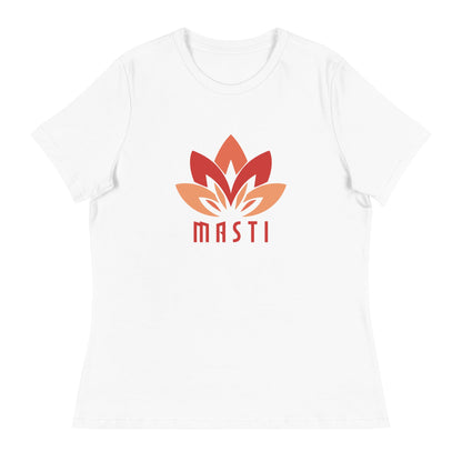 Performance | Women's Relaxed T Shirt | MASTI | Lotus Logo