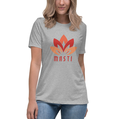 Performance | Women's Relaxed T Shirt | MASTI | Lotus Logo