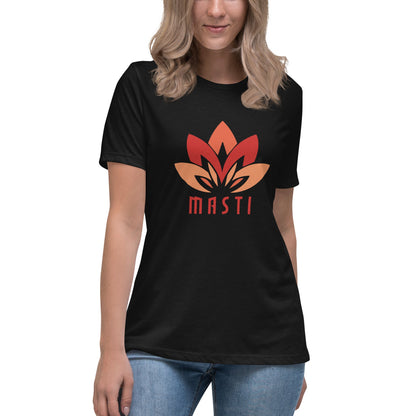 Performance | Women's Relaxed T Shirt | MASTI | Lotus Logo