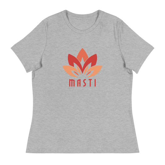 Performance | Women's Relaxed T Shirt | MASTI | Lotus Logo