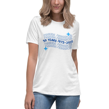 Performance | Women's Relaxed T Shirt | Masuda Middle School | 50 Years Logo